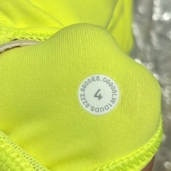 Lululemon Align Tank Nulu Cropped Length (Electric Lemon *ELLE) Sz 4 - Picture 9 of 9
